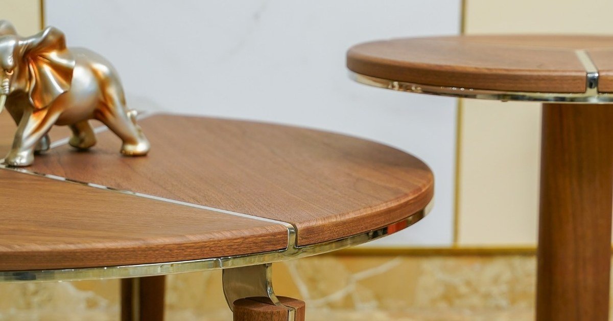 Centre table styled in a Jaipur living room | center table