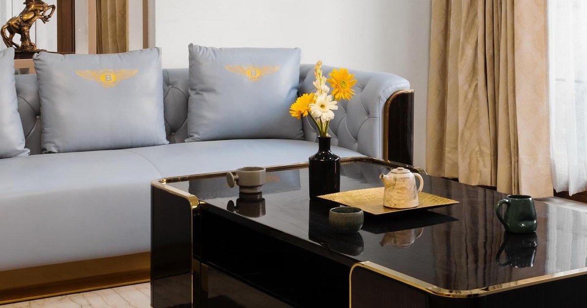 Coffee table in a Jaipur living room | coffee table