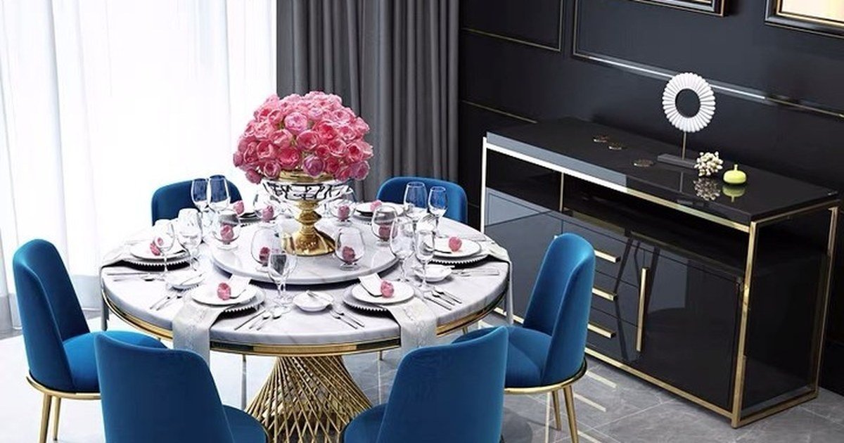 Dining table styled in a Jaipur home | dining table