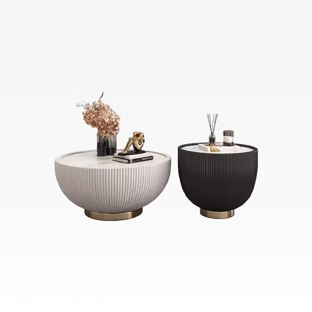 Dual Drum Coffee Table | coffee table